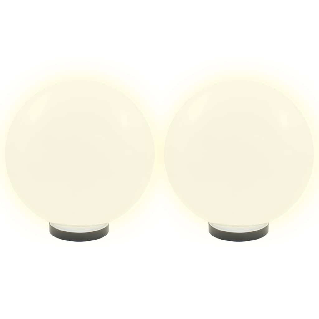 LED-bollampen 4 st rond 30 cm PMMA