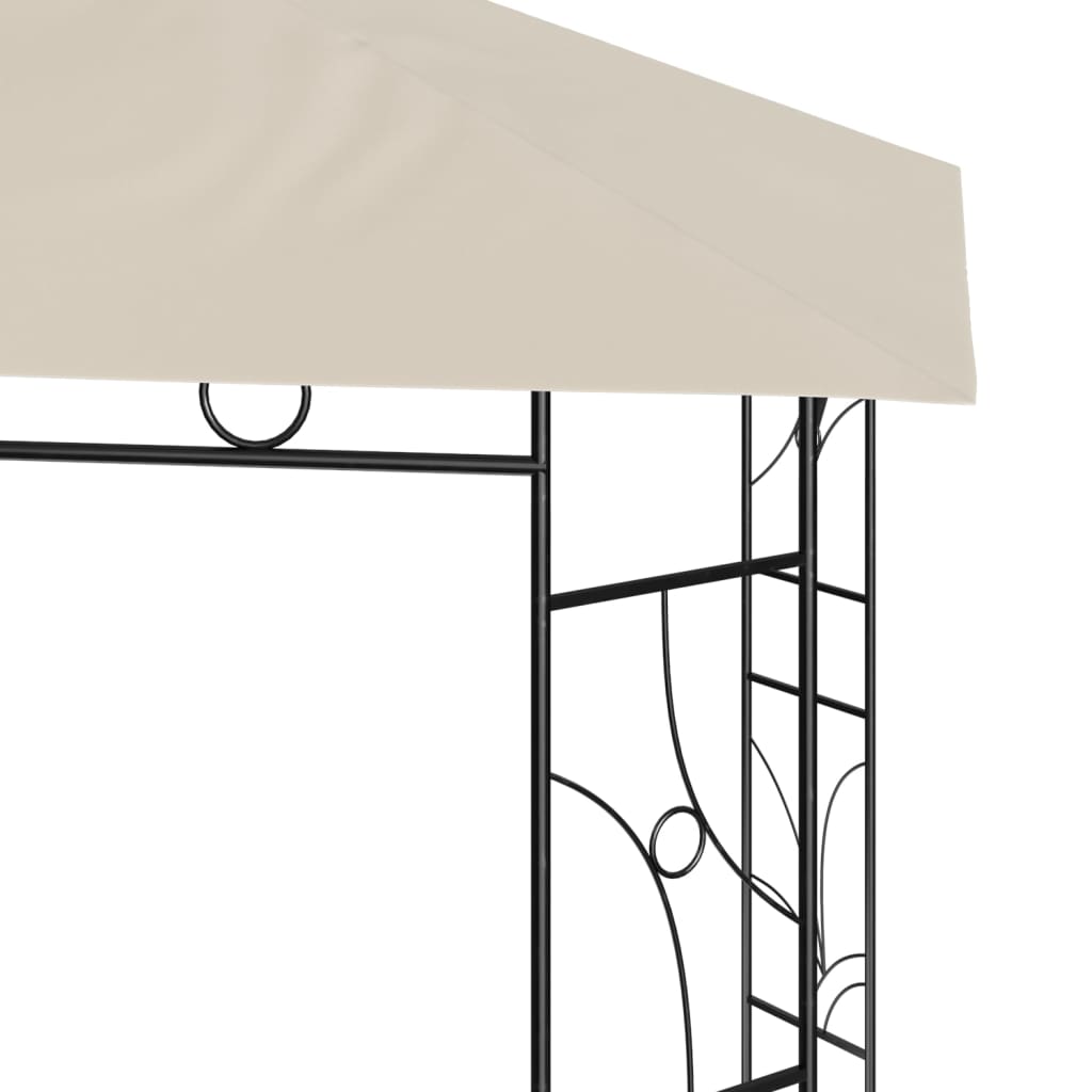 Prieel 160 g/m² 3x3x2,7 m crèmekleurig
