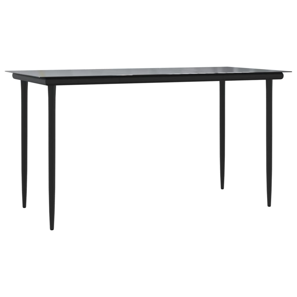 5-delige Tuinset met kussens poly rattan grijs