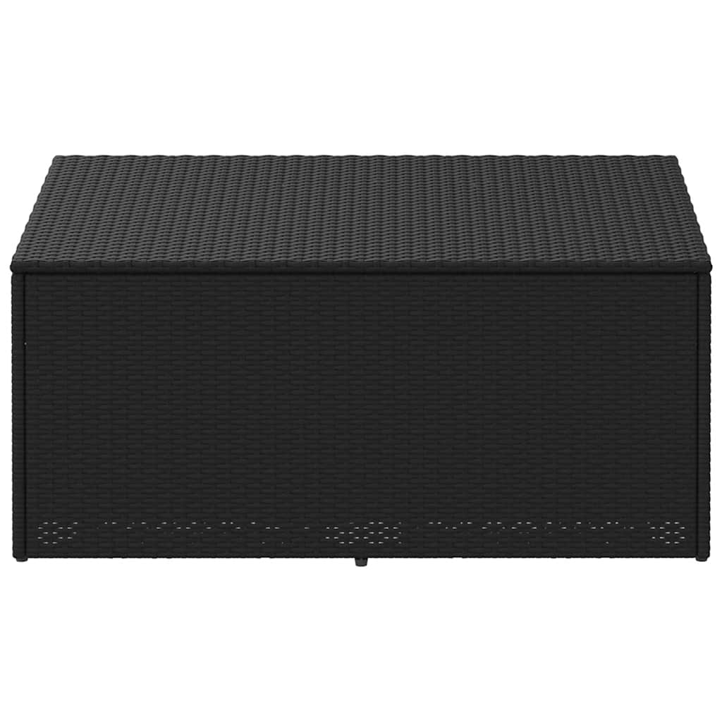 Tuinbox Zwart 110x50x58 cm Poly Rattan