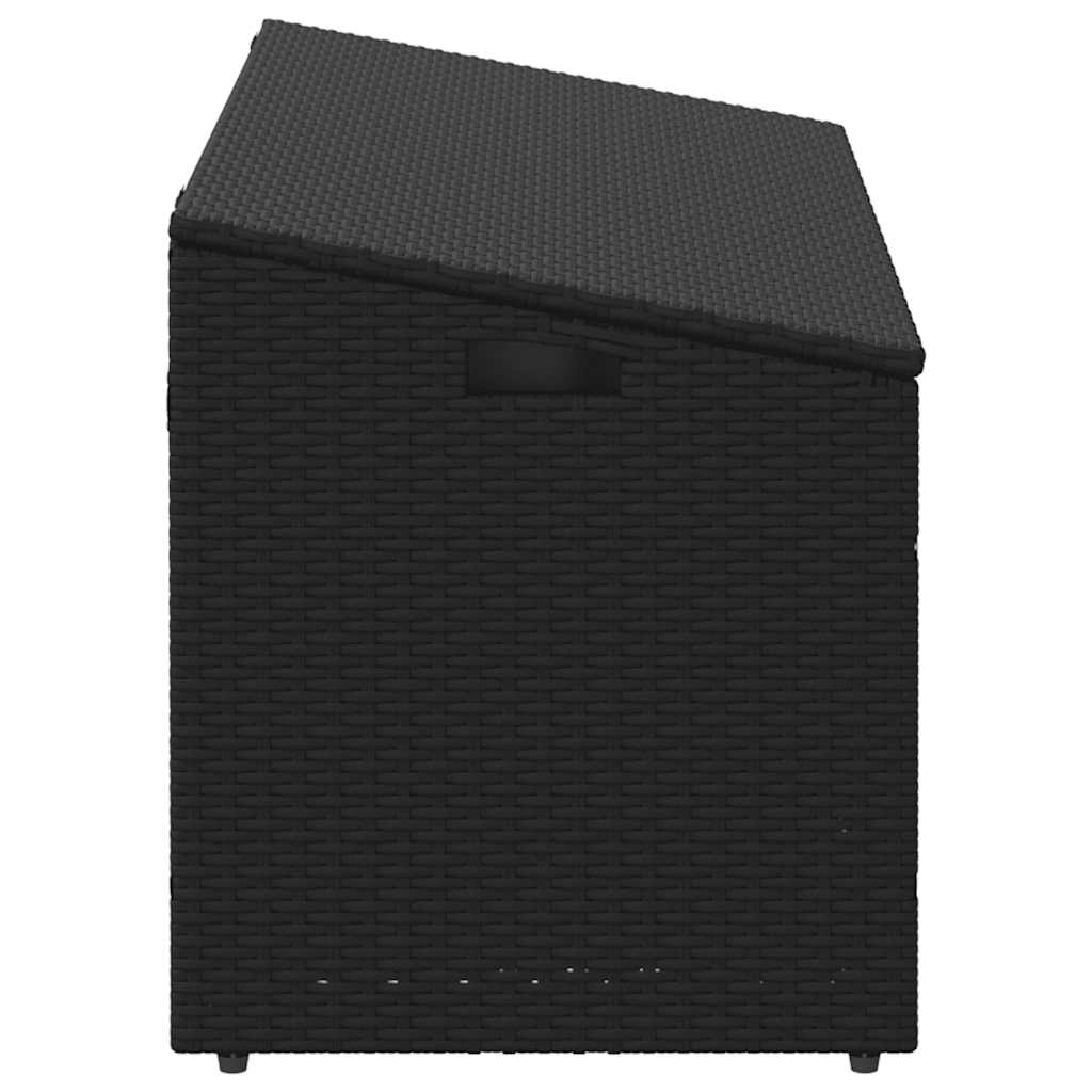 Tuinbox Zwart 110x50x58 cm Poly Rattan
