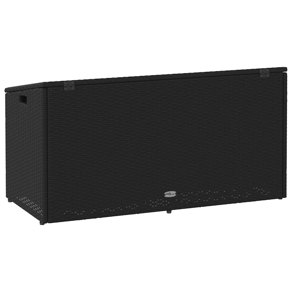 Tuinbox Zwart 110x50x58 cm Poly Rattan