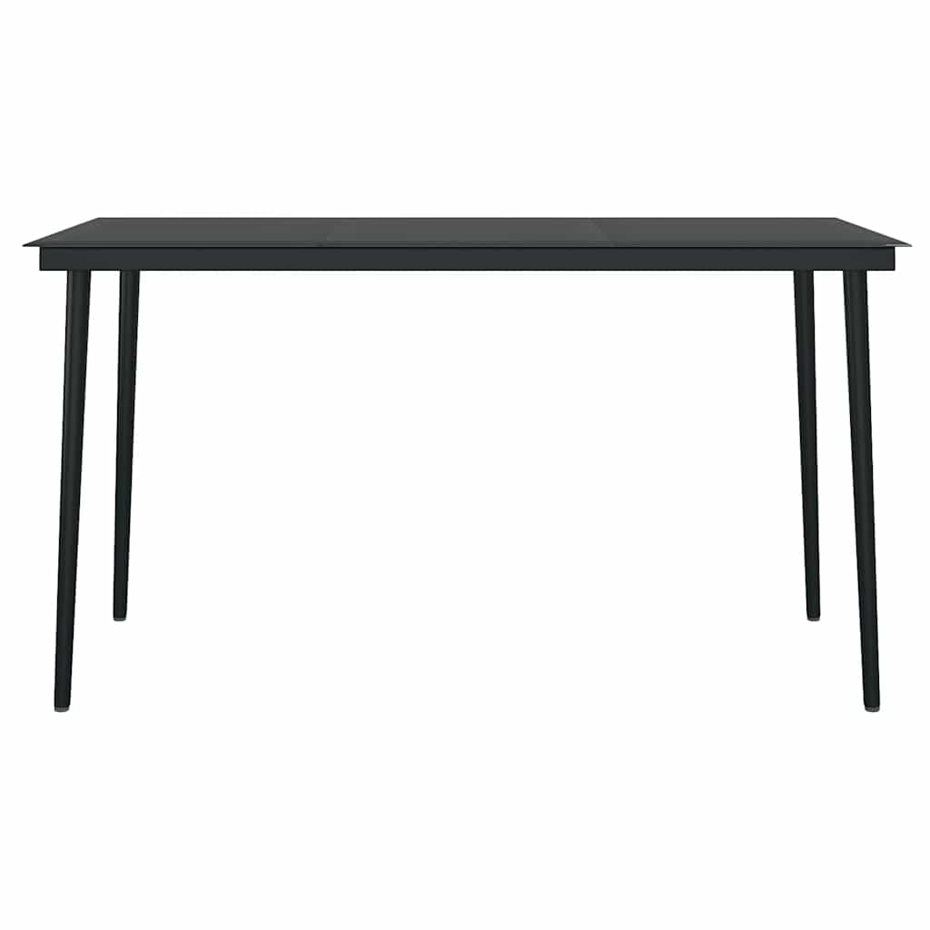 5-delige Tuinset met kussens poly rattan glas grijs