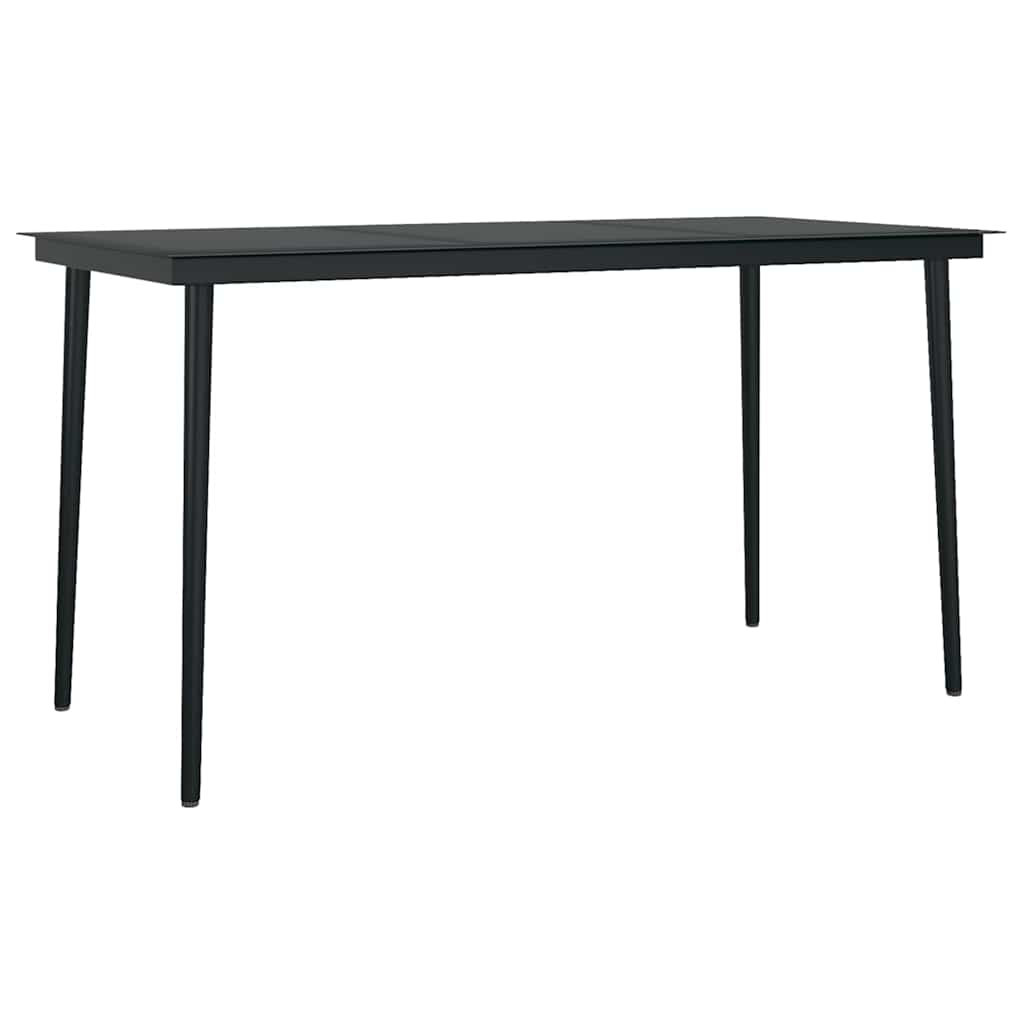 5-delige Tuinset met kussens poly rattan glas grijs