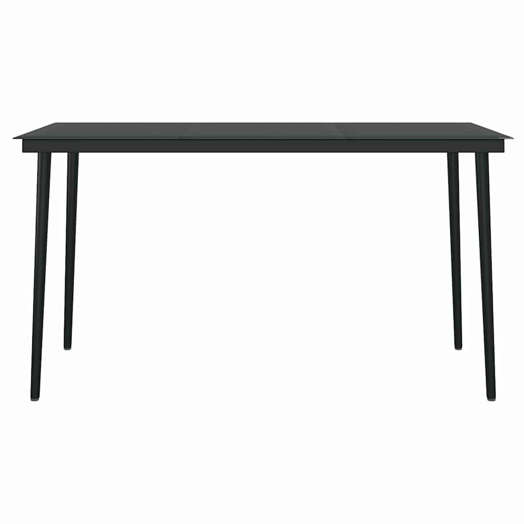 5-delige Tuinset met kussens poly rattan glas grijs