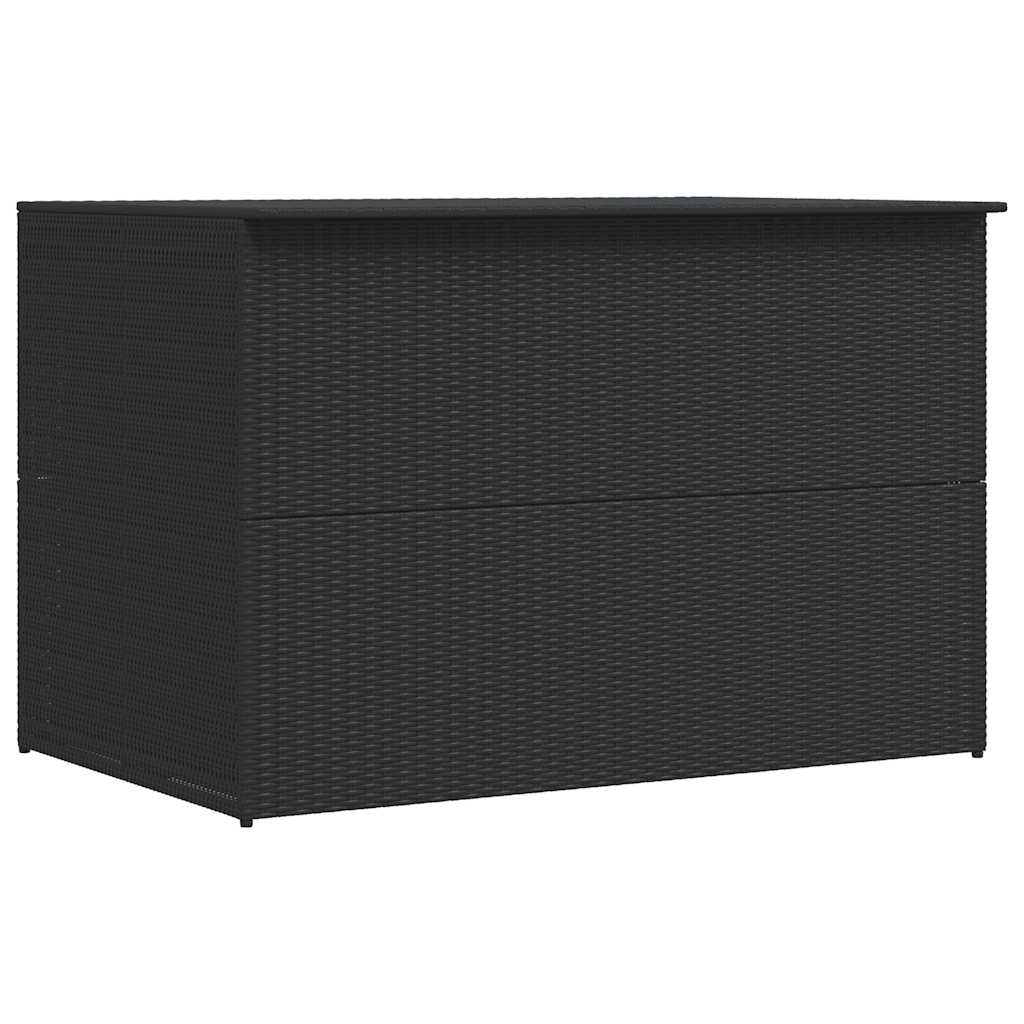 Tuinbox 150x100x100 cm poly rattan zwart