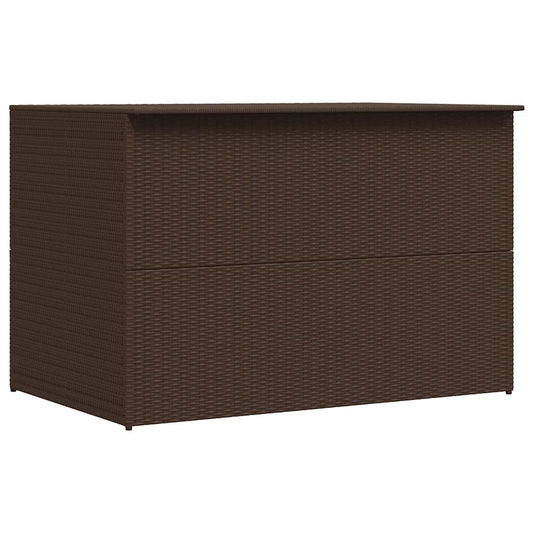 Tuinbox 150x100x100 cm poly rattan bruin
