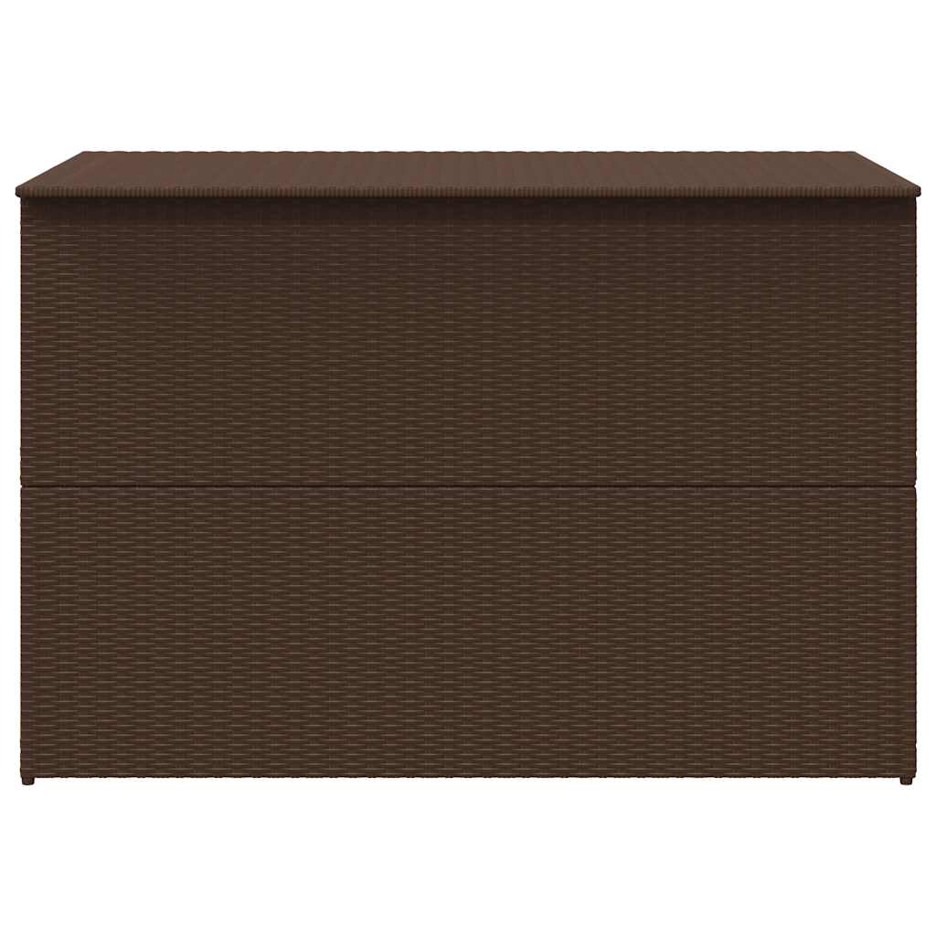 Tuinbox 150x100x100 cm poly rattan bruin